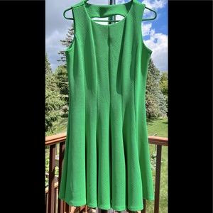 Melonie T Sleeveless Pleated Dress